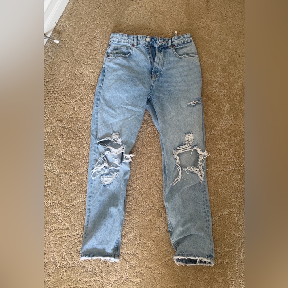 Ripped Zara jeans